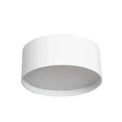 LED-kattovalaisin CMD 9093, Ø 12 cm, valkoinen, IP44, metallia