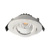 LED-kattovalaisin Dione, IP44, 4 000 K, valkoinen, himmennettävä