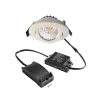LED-kattovalaisin Dione, IP44, 3 000 K, valkoinen, himmennettävä