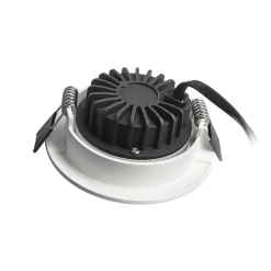 LED-kattovalaisin Dione, IP44, 2700 K, valkoinen, himmennettävä