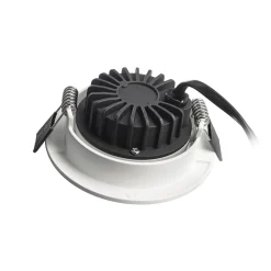 LED-kattovalaisin Dione, IP44, 2700 K, valkoinen, himmennettävä