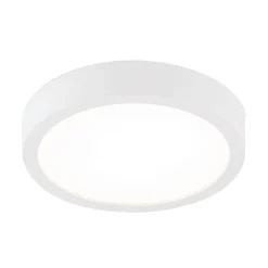 LED-kattovalaisin Disc, valkoinen Ø 14 cm, CCT, metalli/muovi