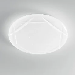 LED-kattovalaisin Elixir, Ø 50 cm, valkoinen, muovi, CCT