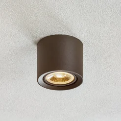 LED-kattovalaisin Fedler himmeästä lämpimään, musta