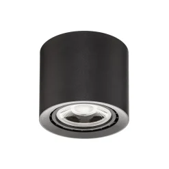 LED-kattovalaisin Fedler himmeästä lämpimään, musta