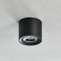 LED-kattovalaisin Fedler himmeästä lämpimään, musta