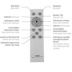 LED-kattovalaisin Felix60, 105 cm x 71 cm