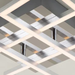 LED-kattovalaisin Frames, 4 neliötä, kääntyvä