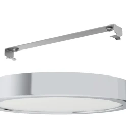 LED kattovalaisin Fueva 5 IP44 3000K kromi Ø21cm Ø21cm