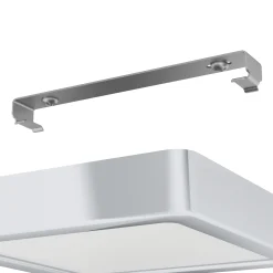 LED kattovalaisin Fueva 5 IP44 3000K kromi 16x16cm 16x16cm