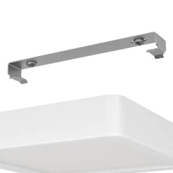 LED kattovalaisin Fueva 5 IP44 3000K valkoinen 16x16cm