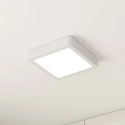 LED kattovalaisin Fueva 5 IP44 3000K valkoinen 16x16cm