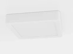 LED kattovalaisin Fueva 5 IP44 3000K valkoinen 16x16cm