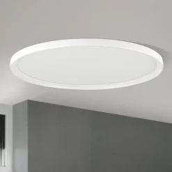 LED-kattovalaisin GAMMA, Ø 60 cm, valkoinen, kaukosäädin, CCT-himmennettävä