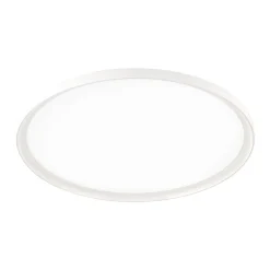 LED-kattovalaisin GAMMA, Ø 60 cm, valkoinen, kaukosäädin, CCT-himmennettävä