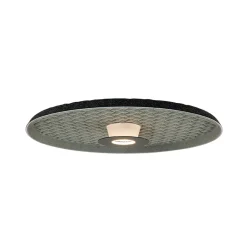 LED-kattovalaisin 25177, harmaa/musta, halkaisija 45 cm, metallia