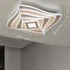 LED-kattovalaisin HERO, greige, 50x50 cm Kaukosäädin CCT himmennettävä