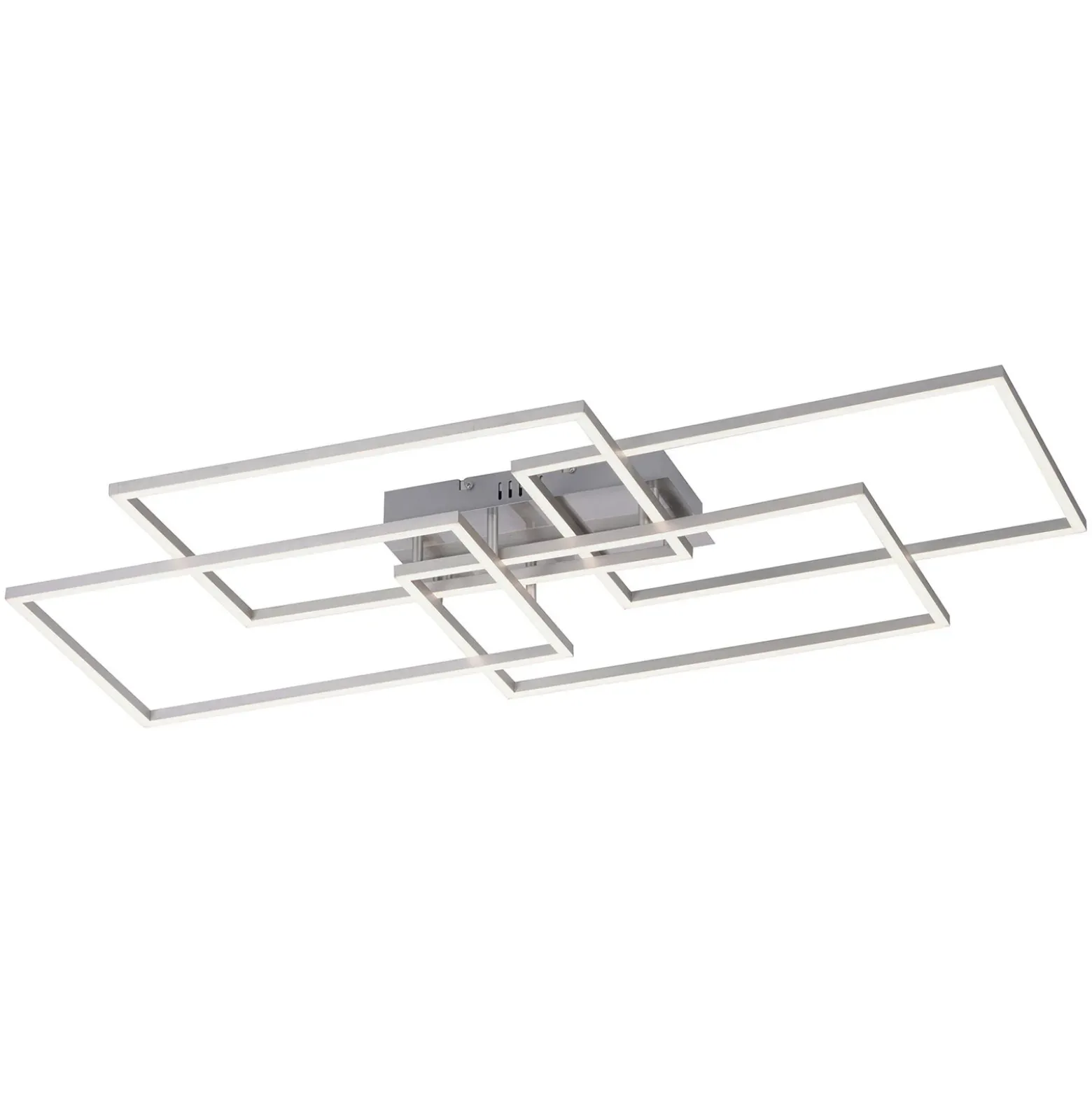 LED-kattovalaisin Iven, himmennettävä, teräs, 95x51,5cm