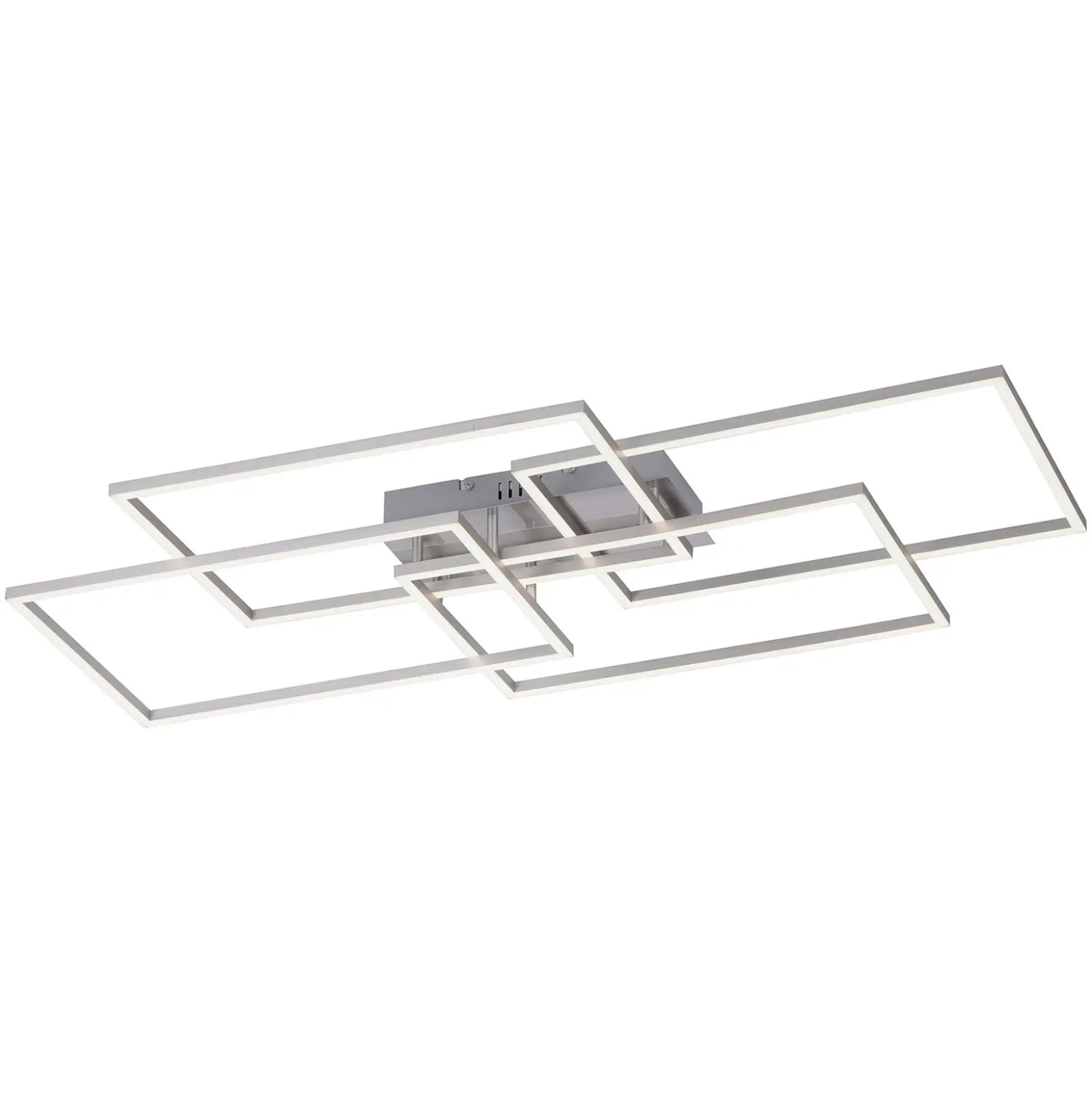 LED-kattovalaisin Iven, himmennettävä, teräs, 95x51,5cm