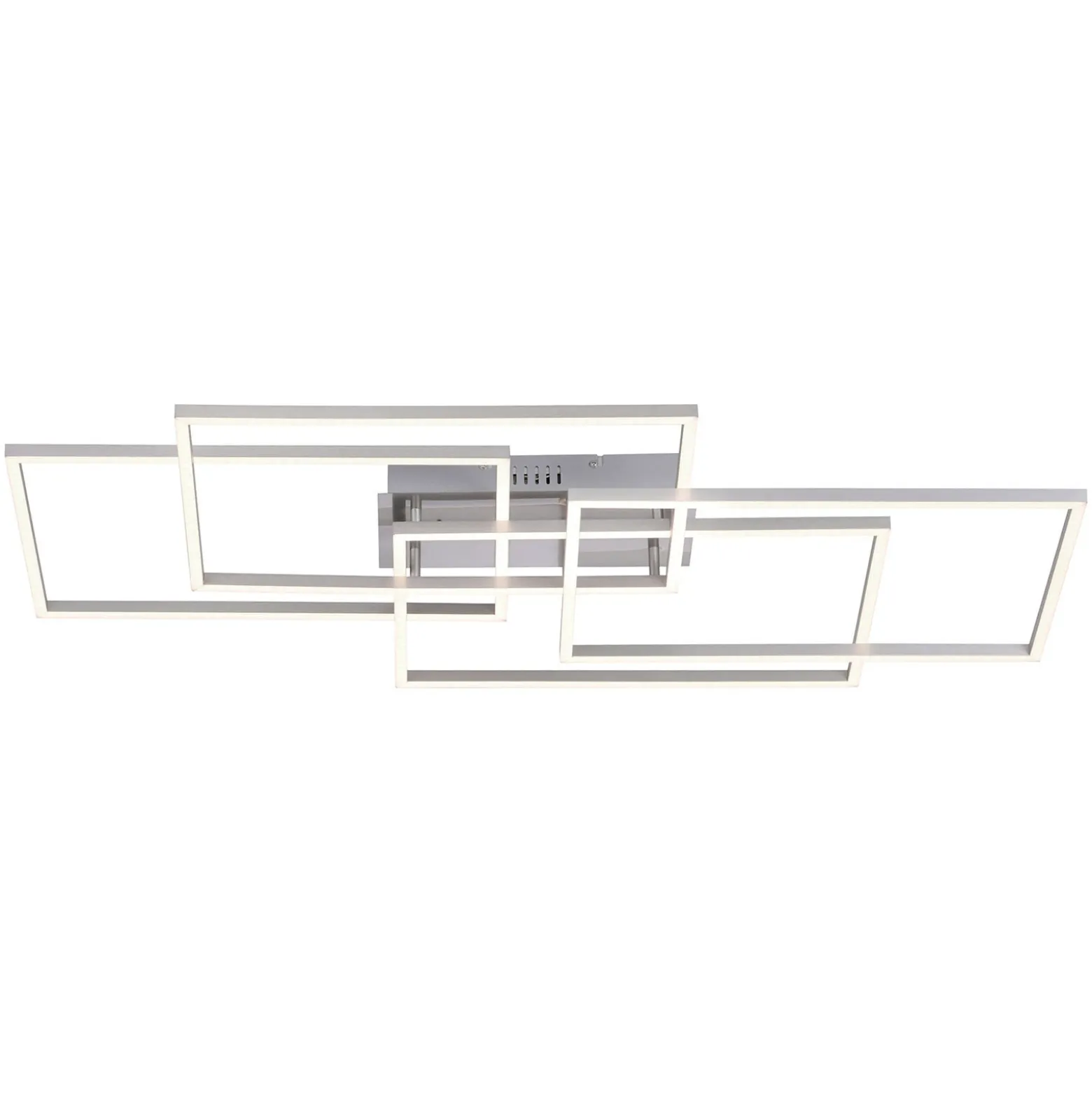 LED-kattovalaisin Iven, himmennettävä, teräs, 95x51,5cm