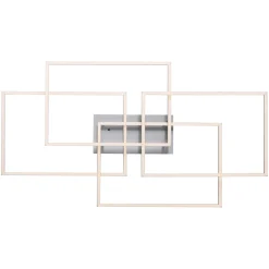 LED-kattovalaisin Iven, himmennettävä, teräs, 95x51,5cm