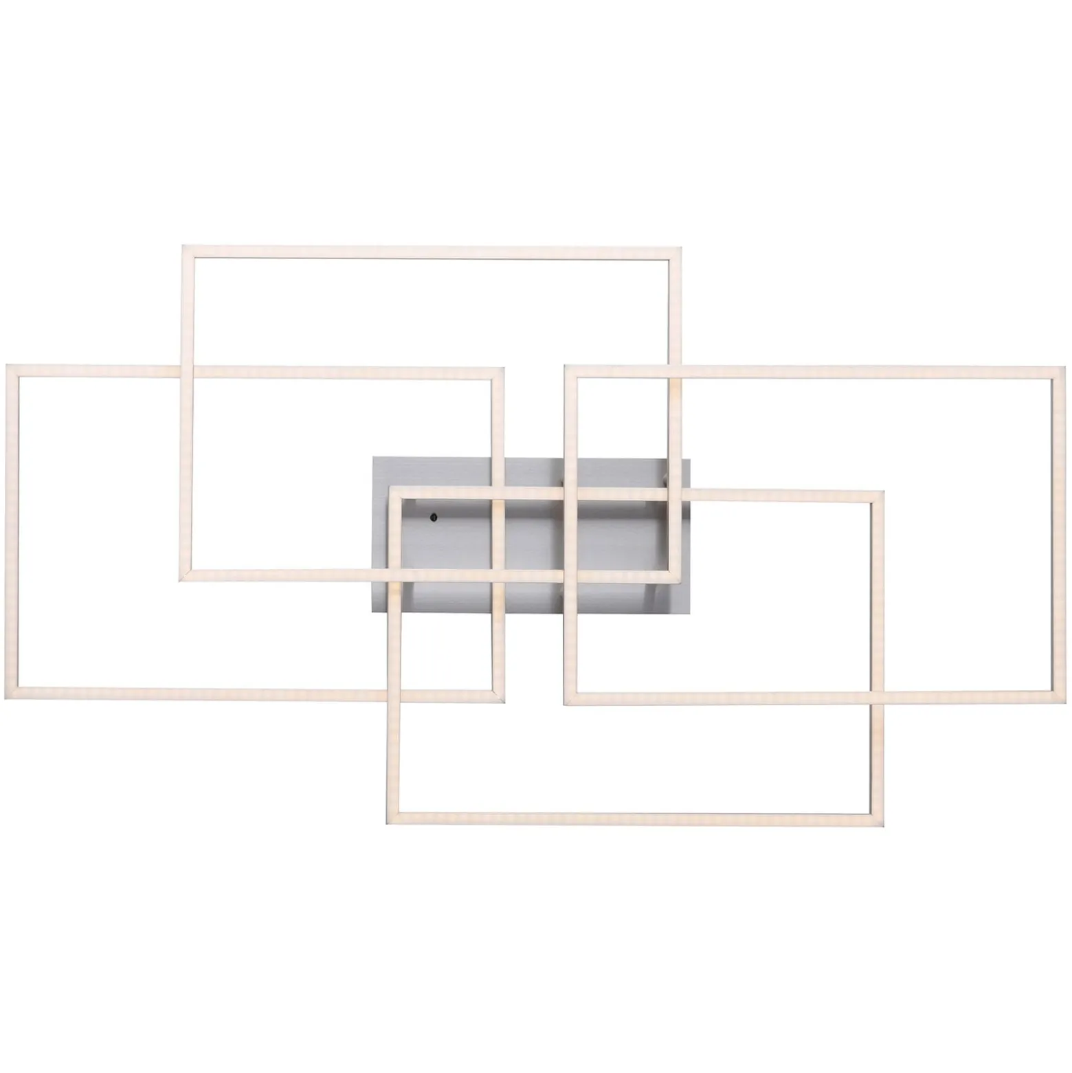 LED-kattovalaisin Iven, himmennettävä, teräs, 95x51,5cm