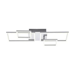 LED-kattovalaisin Iven, teräs, 32,4x30cm
