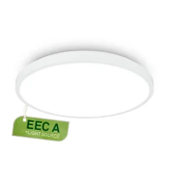 LED-kattovalaisin Kaida, valkoinen, Ø 30 cm, energiatehokkuusluokka A, 4 000 K