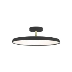 LED-kattovalaisin Kaito 2 Pro, Ø 40 cm, musta, välimatka