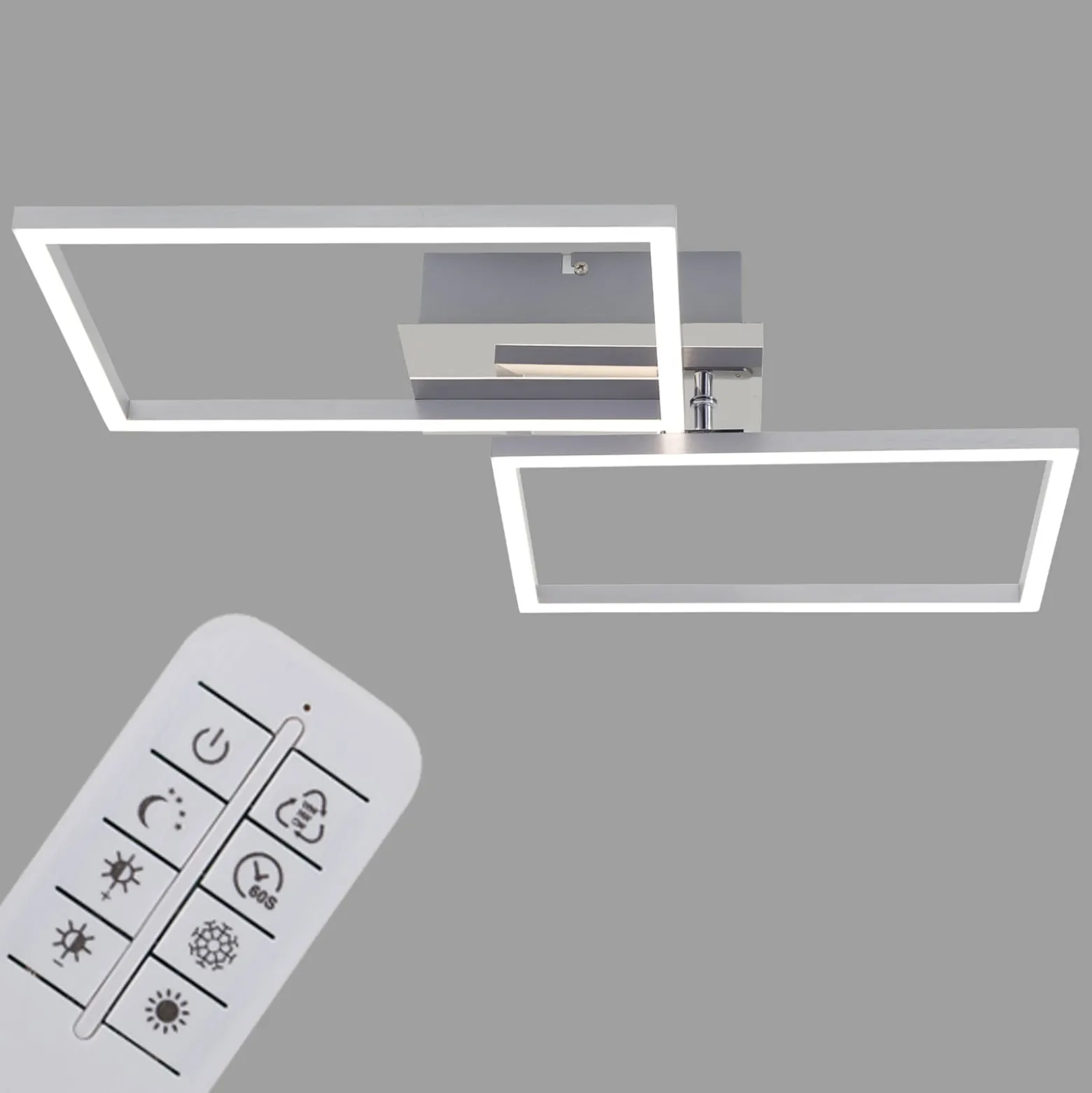 LED-kattovalaisin 3149-018, kaksi neliötä