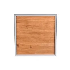 LED-kattovalaisin Kalea, pituus 45 cm, puunvärinen, puu