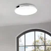 LED-kattovalaisin 3351216 kromi/valkoinen, Ø 35,5 cm, 4 000 K, IP44