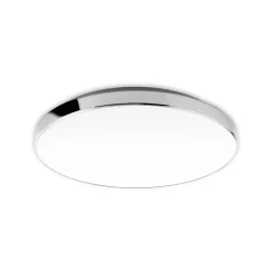 LED-kattovalaisin 3351216 kromi/valkoinen, Ø 35,5 cm, 4 000 K, IP44