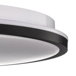 LED-kattovalaisin Lana, taustavalaistu Ø28 musta