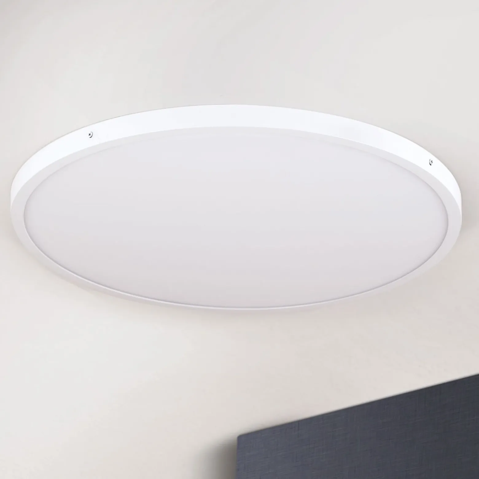 LED-kattovalaisin Lero, himmennettävä, 48W, Ø 60cm
