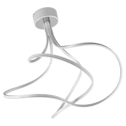 LED-kattovalaisin Lungo alu, korkeus 42 cm