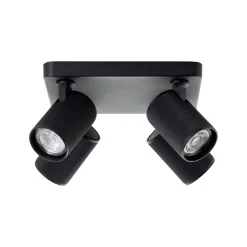 LED-kattovalaisin Marty, pituus 22 cm, hiekanmusta, 4 valoa.