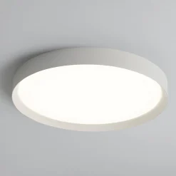 LED-kattovalaisin Minsk, valkoinen, Ø 60 cm, Casambi, 42 W, CCT