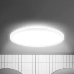 LED-kattovalaisin Move, tunnistin, Ø 42 cm, IP44, valkoinen, 4000K