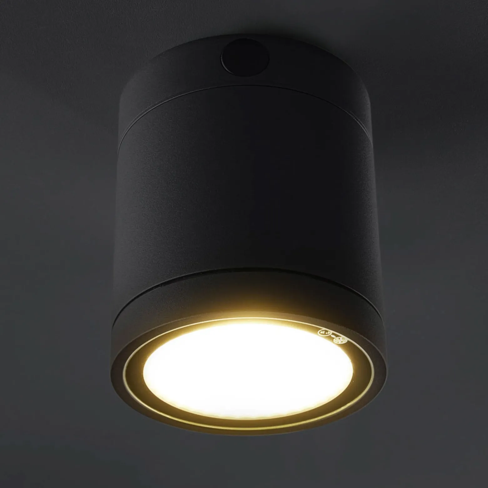 LED-kattovalaisin Negro ulkokäyttöön