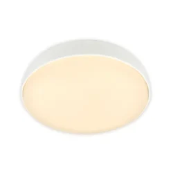 LED-kattovalaisin Nikan, mattavalkoinen, Ø 28,5 cm, 3 000 K