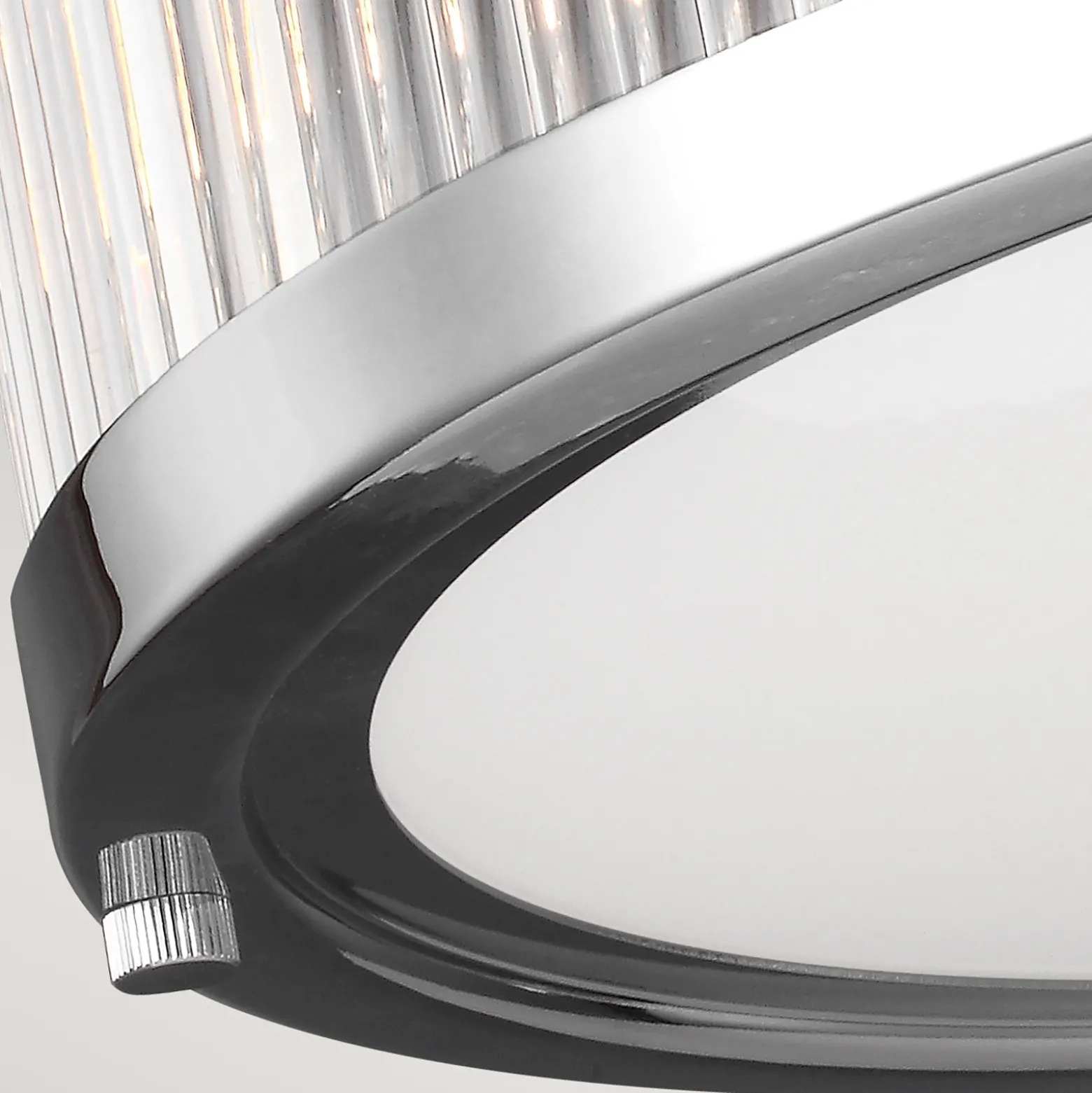 LED-kattovalaisin Paulson IP44 kromi Ø 38,1 cm