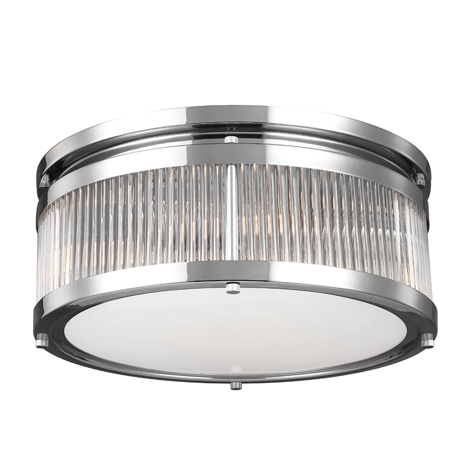 LED-kattovalaisin Paulson IP44 kromi Ø 38,1 cm
