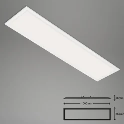 LED kattovalaisin Piatto S himmennettävä CCT valkoinen 100x25cm
