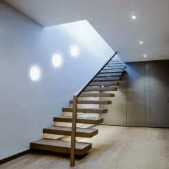 LED-kattovalaisin Pictor, pyöreä, suojausluokka IP54
