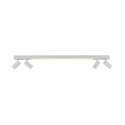 LED-kattovalaisin PURE Lines, 120 cm, valkoinen, CCT, kaukosäädin