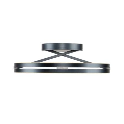 LED-kattovalaisin PURE Loop, mystic grey, Ø 60 cm, CCT