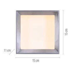 LED-kattovalaisin PURE Manhattan, kivi, 1-lamppuinen, CCT