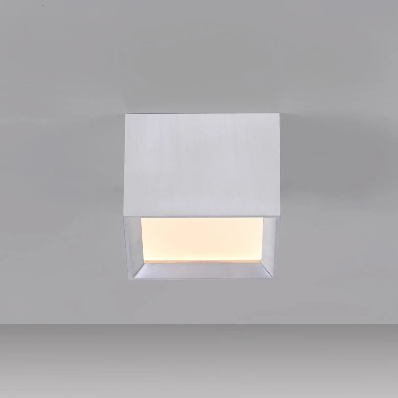LED-kattovalaisin PURE Manhattan, kivi, 1-lamppuinen, CCT