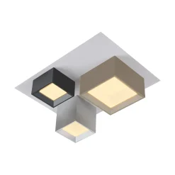 LED-kattovalaisin PURE Manhattan, monivärinen, 3-lamppuinen, CCT